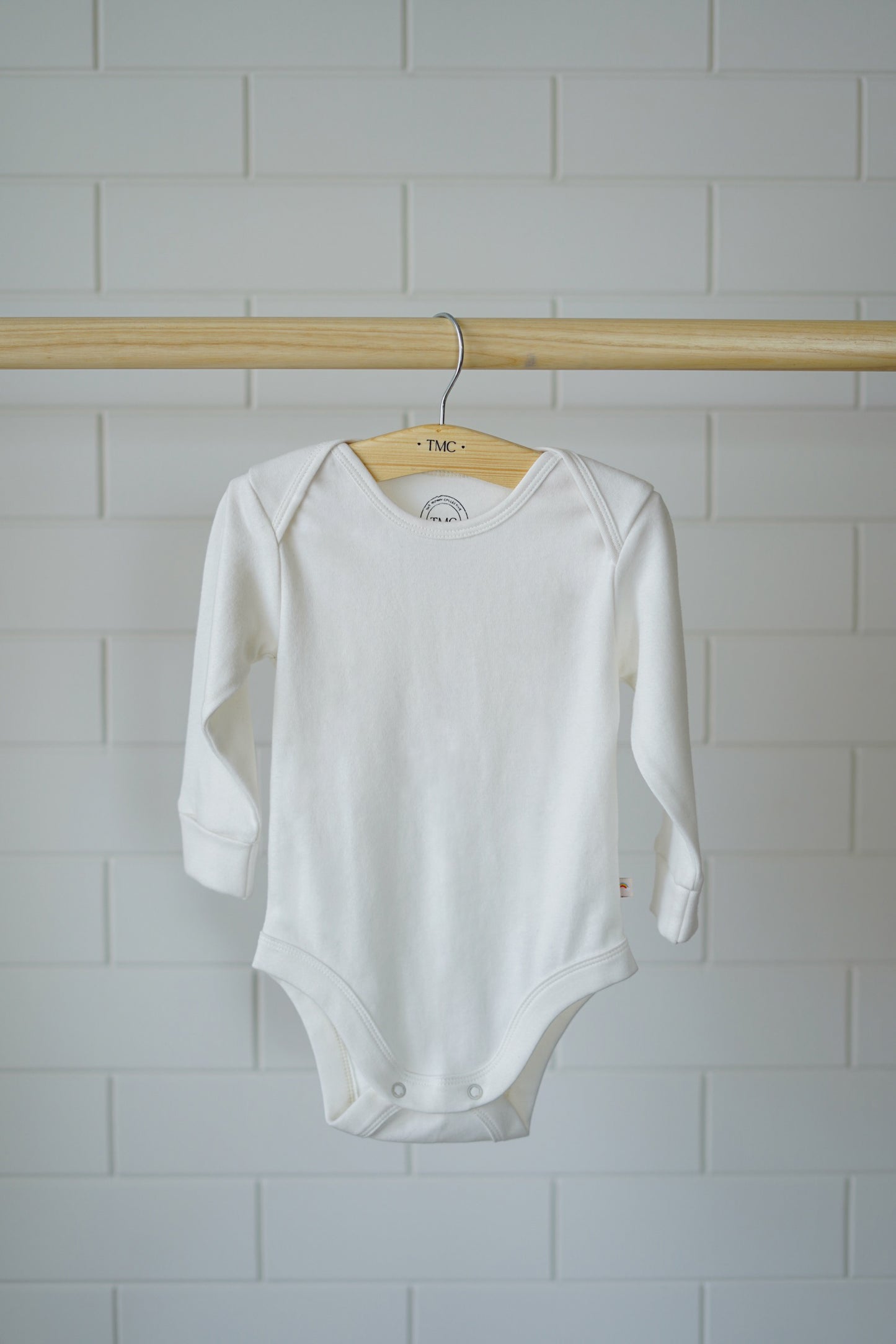 100% Organic Cotton - Full Sleeve Bodysuit Starterpack - Combo 1 (Whites and Beiges)