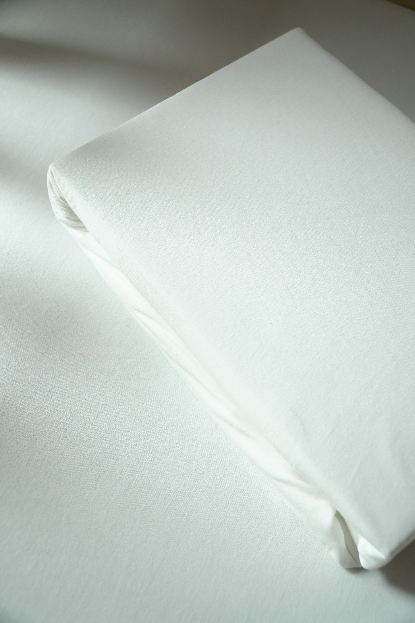 100% Organic Cotton - Single Bed Fitted Sheets (2-pack) - White