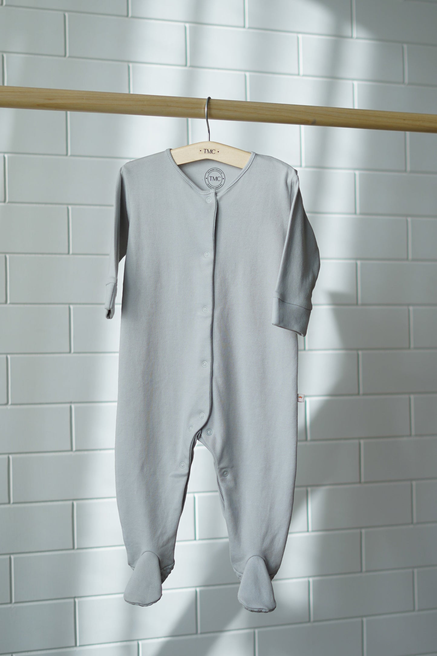 100% Organic Cotton - Footie Starterpack - Combo 7 (Whites and Greys)