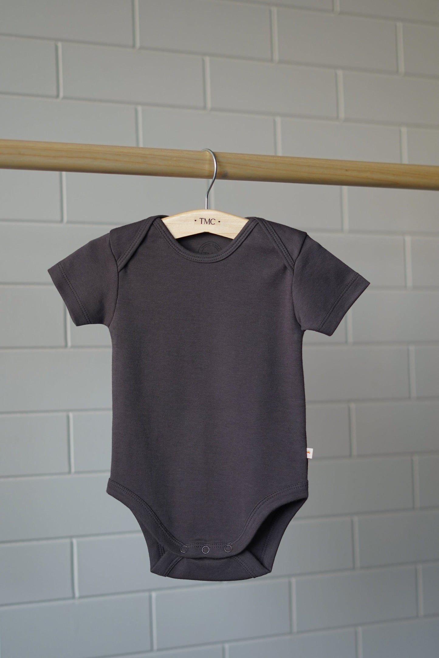 100% Organic Cotton - Half Sleeve Bodysuit Starterpack - Combo 7 (Whites and Greys)