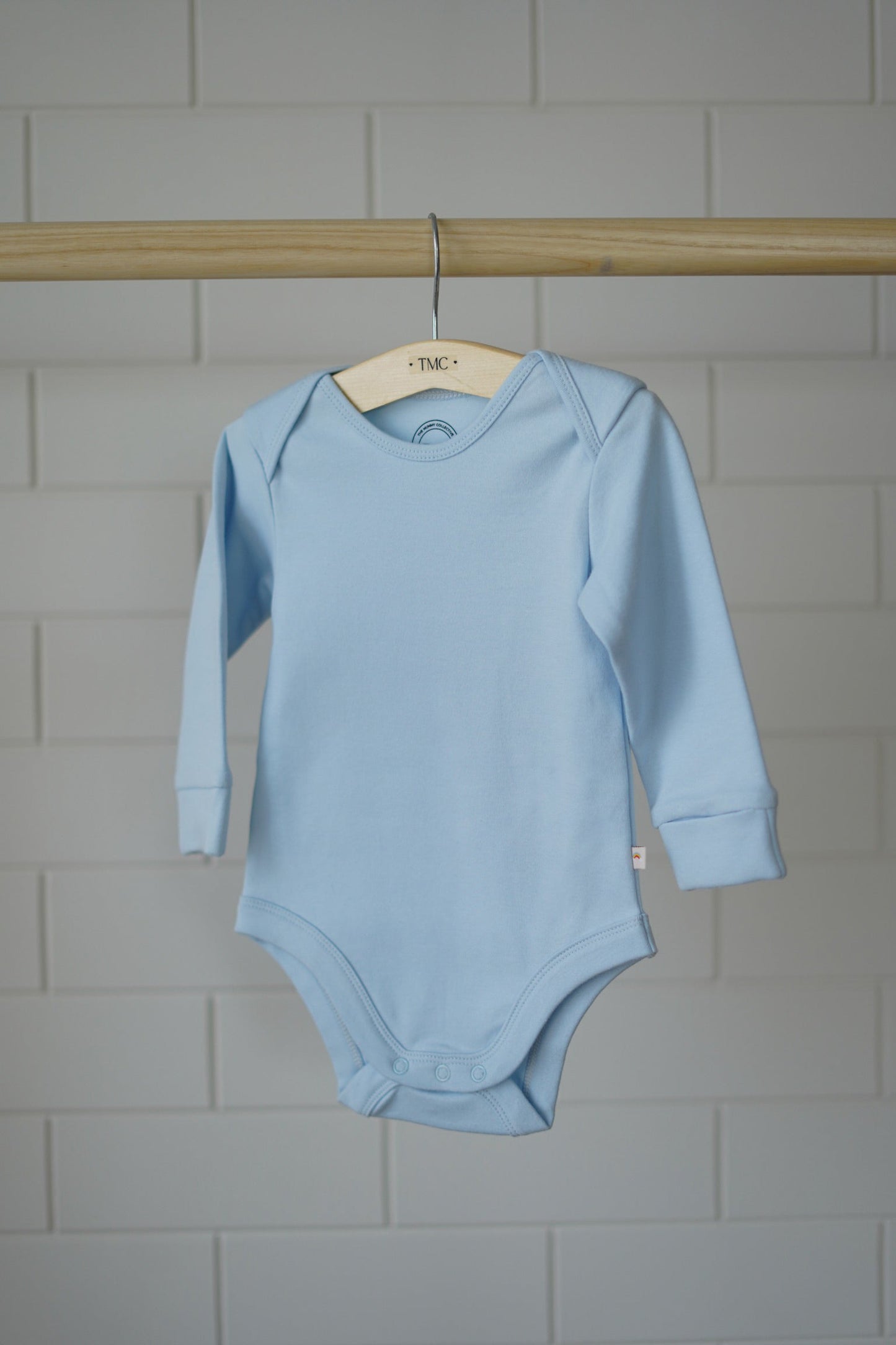 100% Organic Cotton - Full Sleeve Bodysuit Starterpack - Combo 4 (Whites, Blue and Yellow)