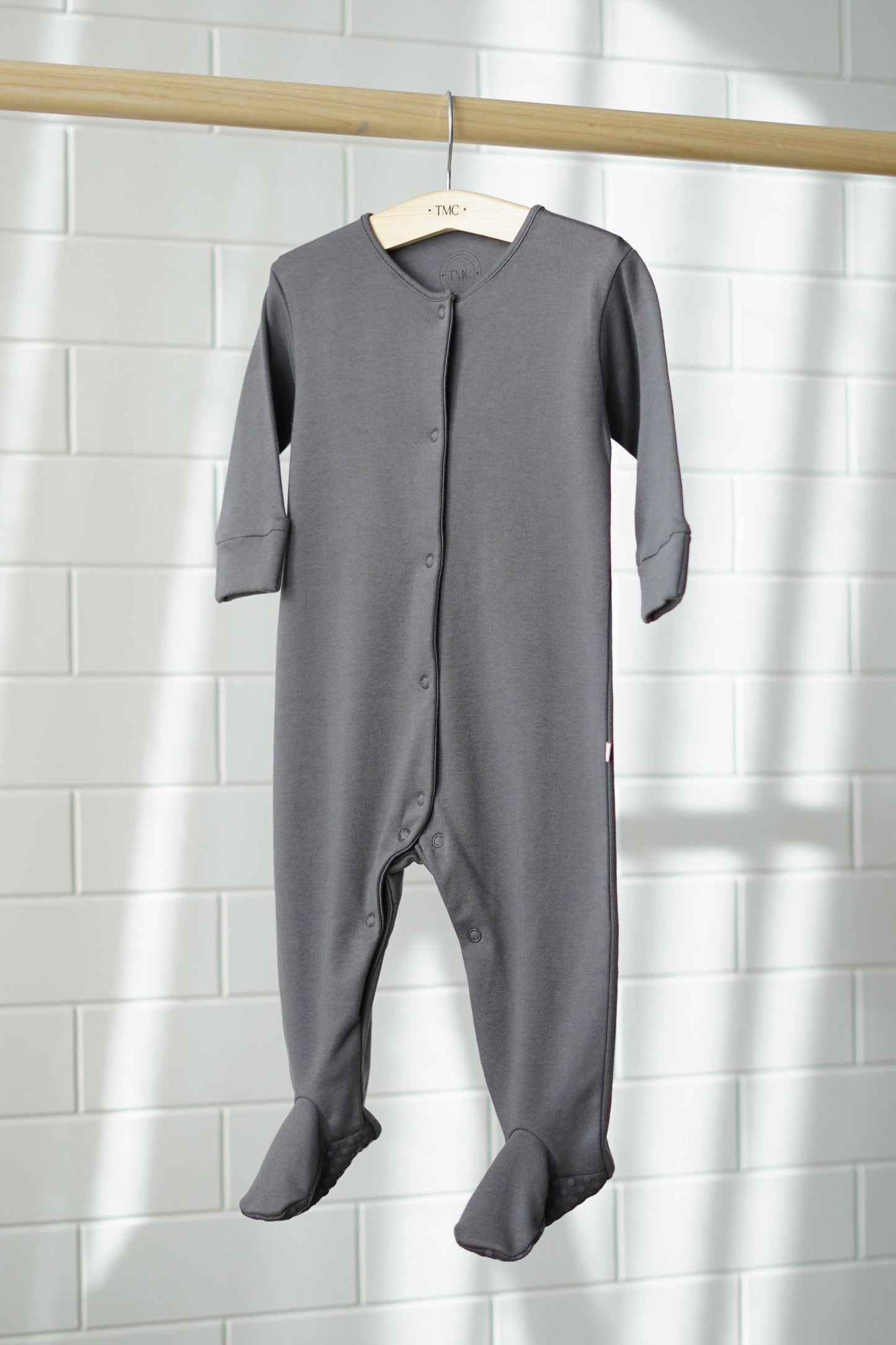 100% Organic Cotton - Footie Starterpack - Combo 7 (Whites and Greys)