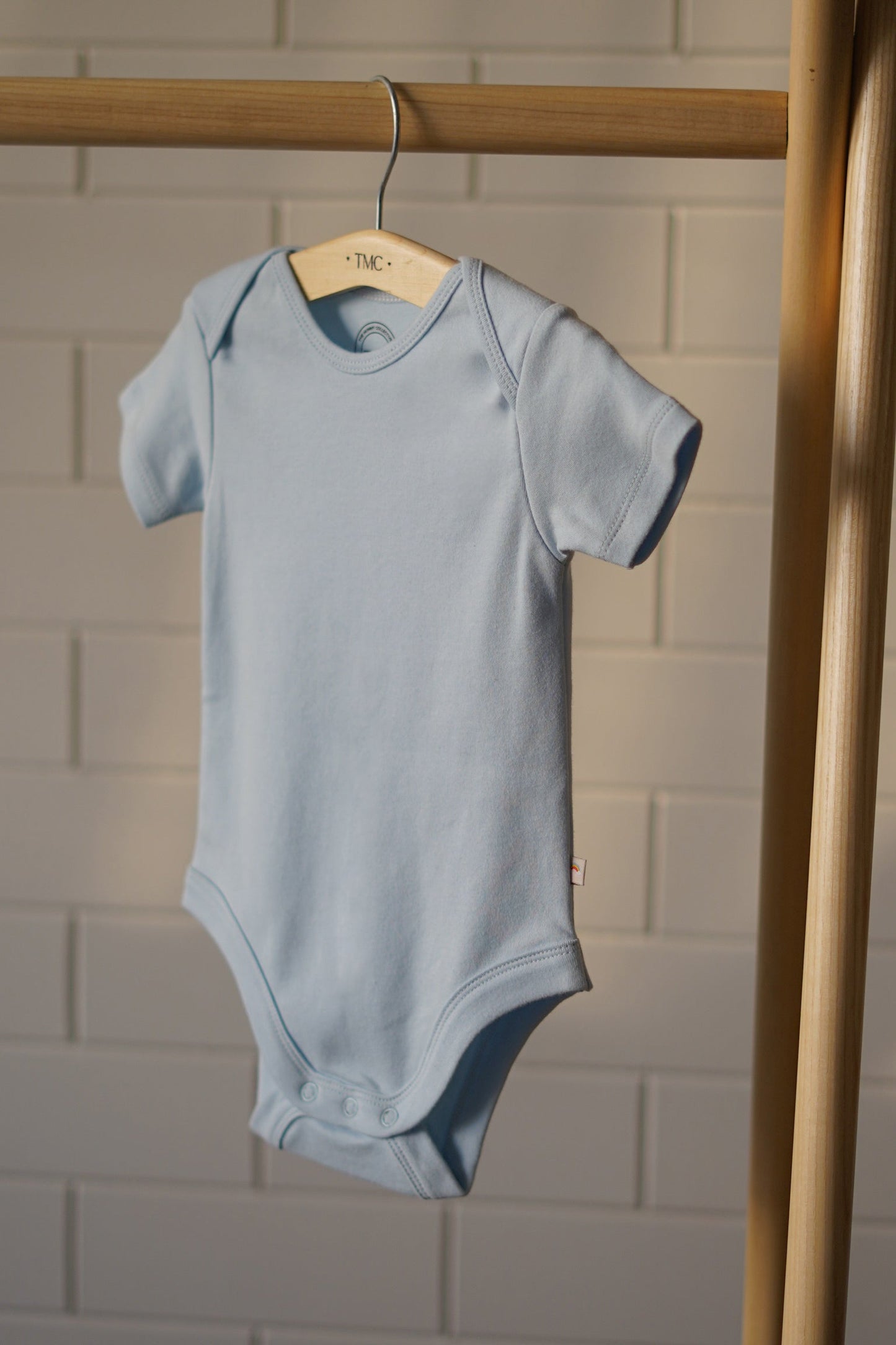 100% Organic Cotton - Half Sleeve Bodysuit Starterpack - Combo 4 (Whites, Blue and Yellow)